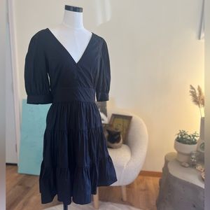 Michael Kors Tiered Dress in black